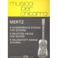 6 selected Pieces for guitar