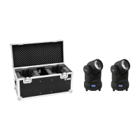 Eurolite Set 2x LED TMH-X1 Moving-Head Beam + Case