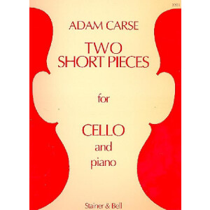 2 short pieces for cello and