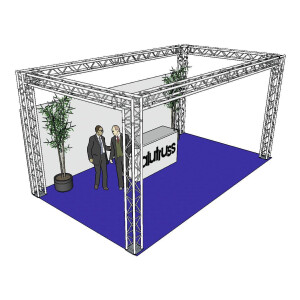 Alutruss QUADLOCK 6082 rectangle 7x4