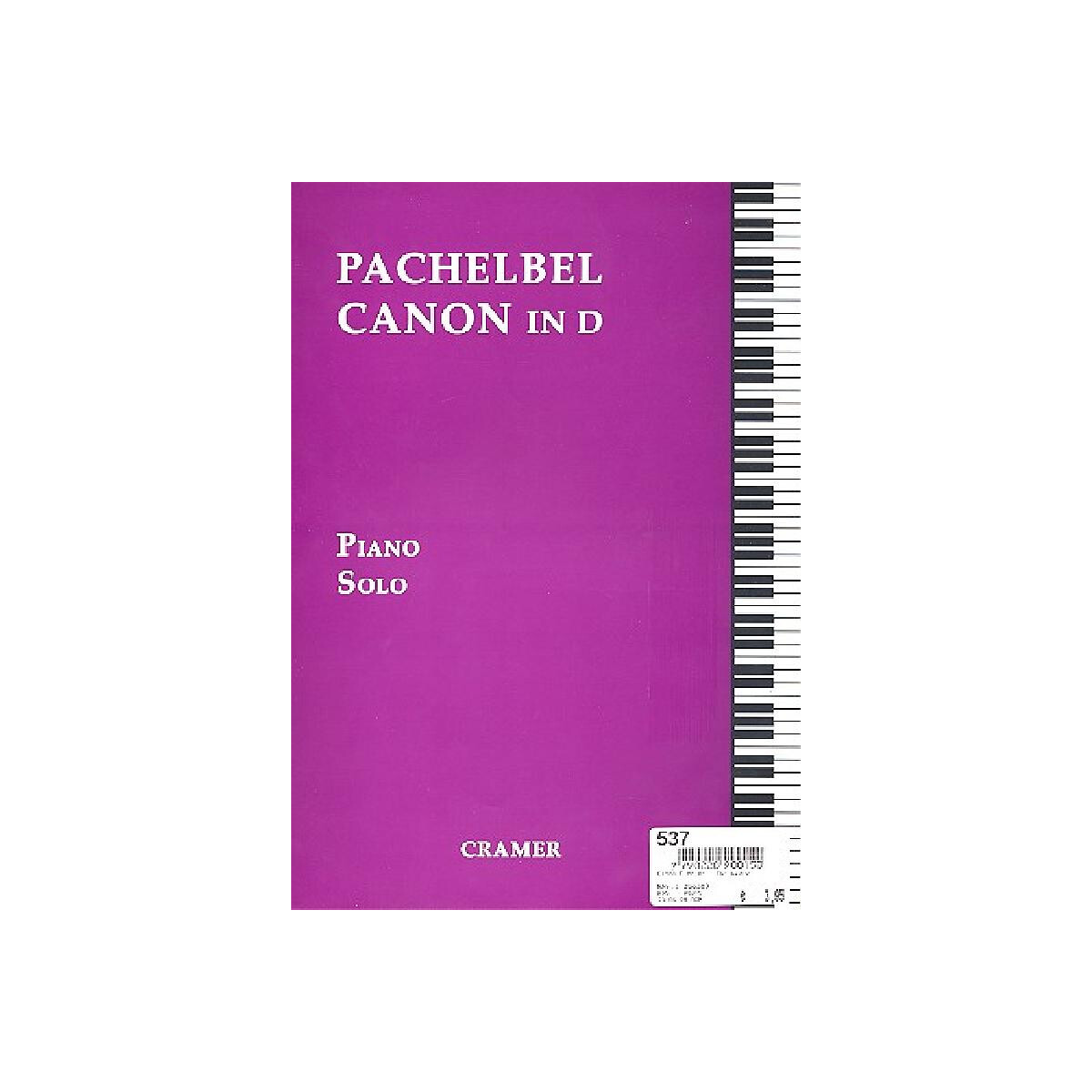 Canon D major for piano box