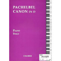 Canon D major for piano