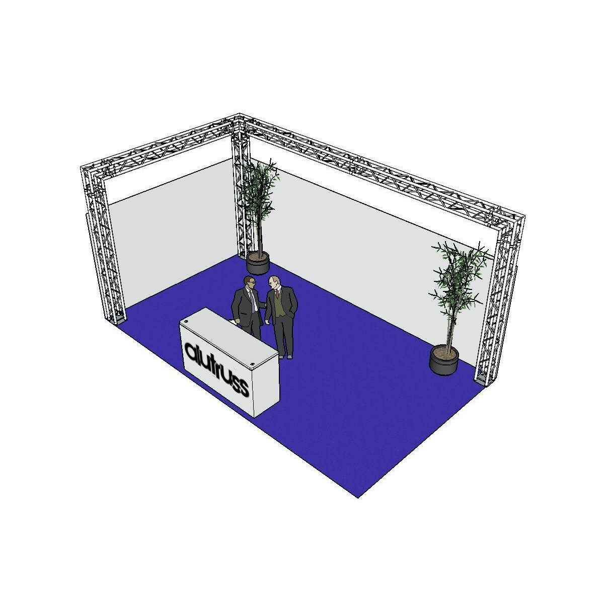 Alutruss QUADLOCK 6082 L-shape 7x4