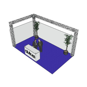 Alutruss QUADLOCK 6082 L-shape 7x4