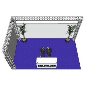 Alutruss QUADLOCK 6082 L-shape 7x4