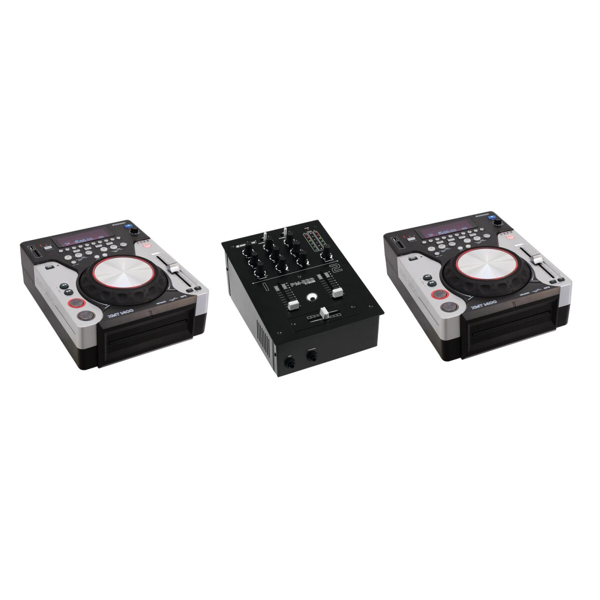 Omnitronic Set PM-222 + 2x XMT-1400 box