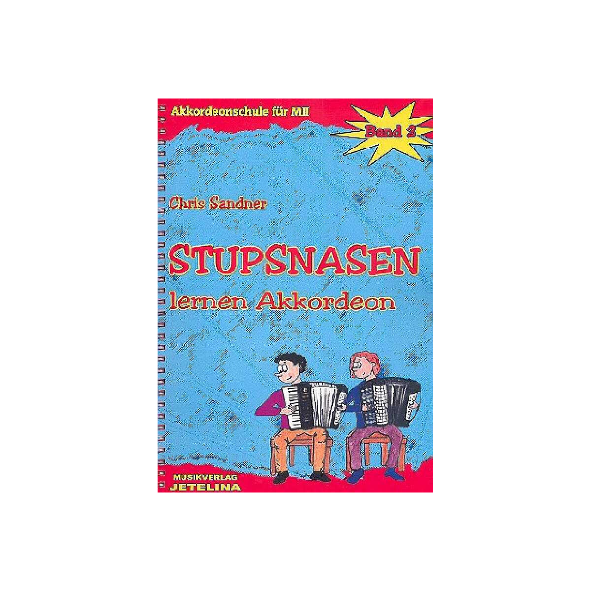 Stupsnasen lernen Akkordeon Band 2 (+CD)
