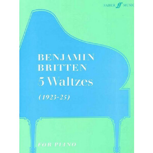 5 Waltzes op.3 for piano
