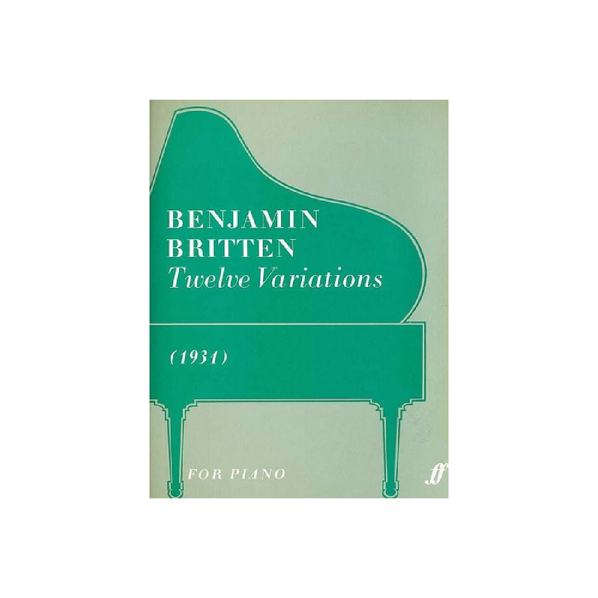 12 Variations for piano (1931) box