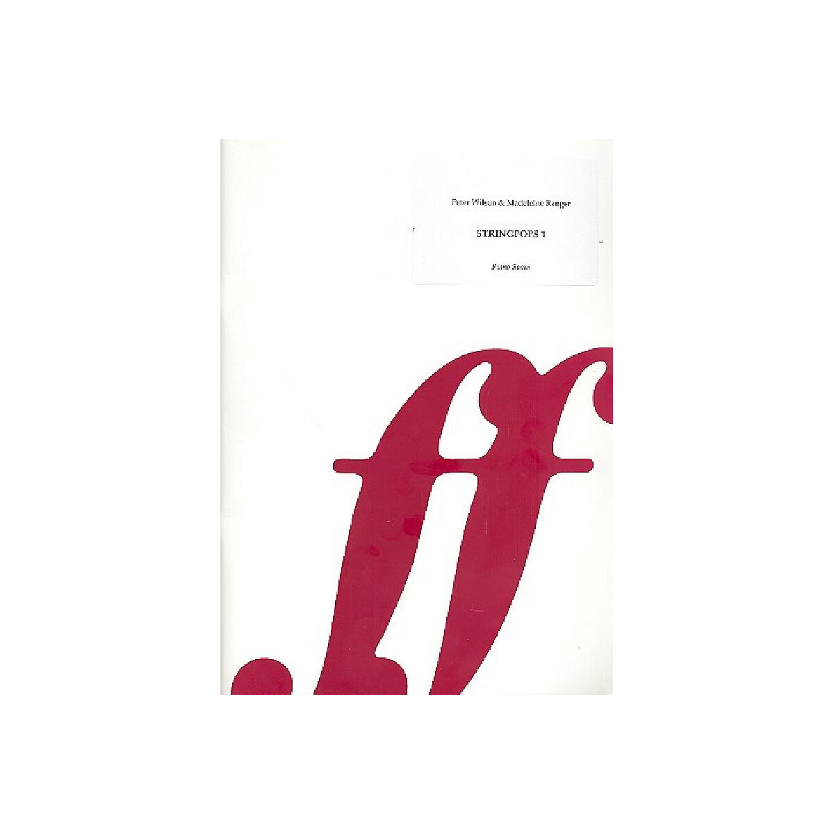 Stringpops vol.1 piano score box