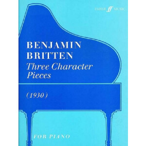 3 character Pieces 1930 for piano