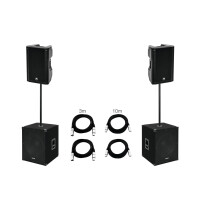 Omnitronic Set 2x XKB-212A + 2x MagiCarpet-151A MK2