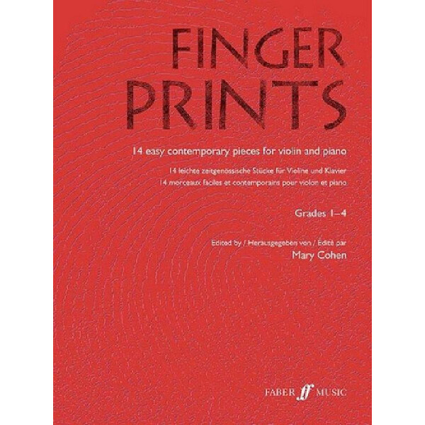 Fingerprints for violin and piano