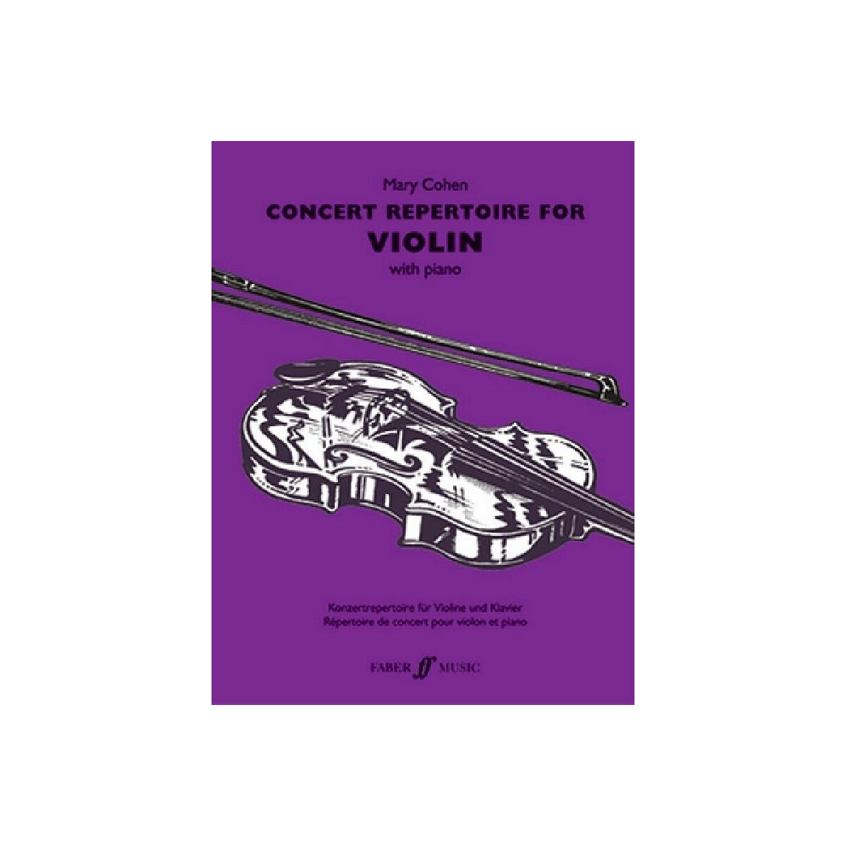 Concert Repertoire for violin box