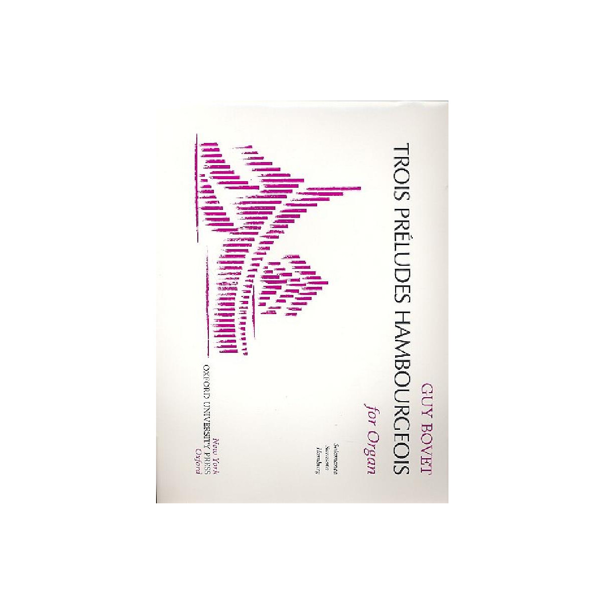 3 pr&eacute;ludes Hambourgeois