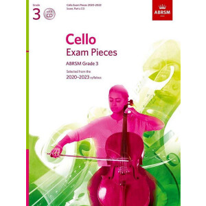 Cello Exam Pieces 2020-2023 Grade 3 (+CD)