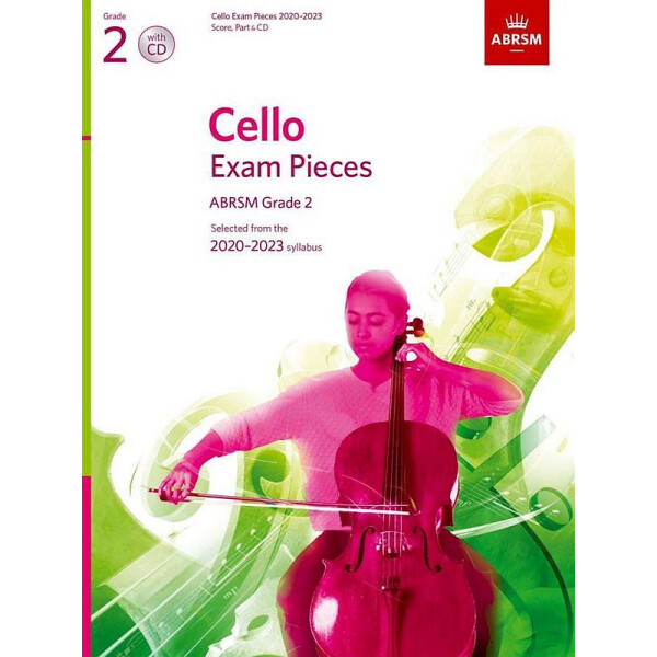 Cello Exam Pieces 2020-2023 Grade 2 (+CD)