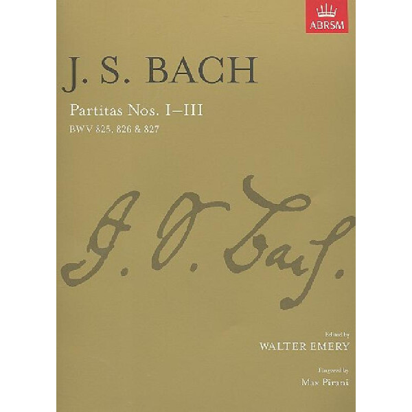 Partitas vol.1 (nos.1-3)