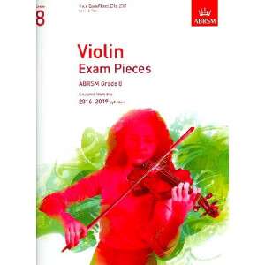 Selected Violin Exam Pieces Grade 8 (2016-2019)