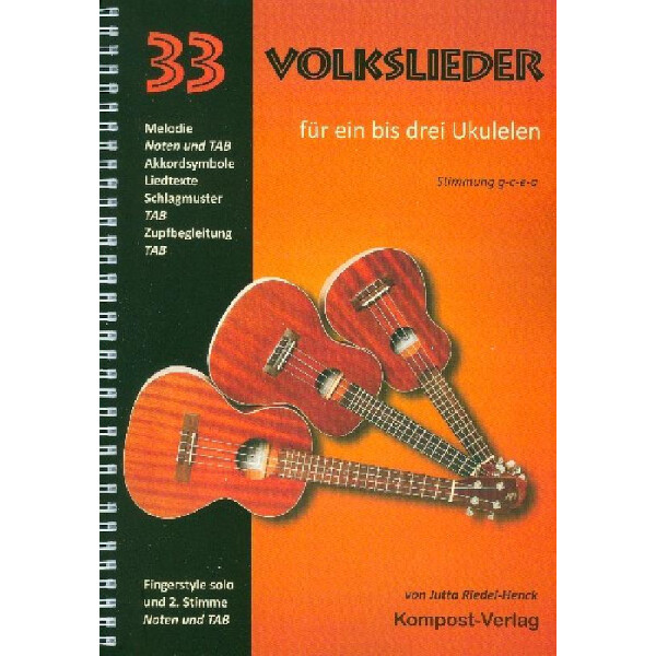 33 Volkslieder