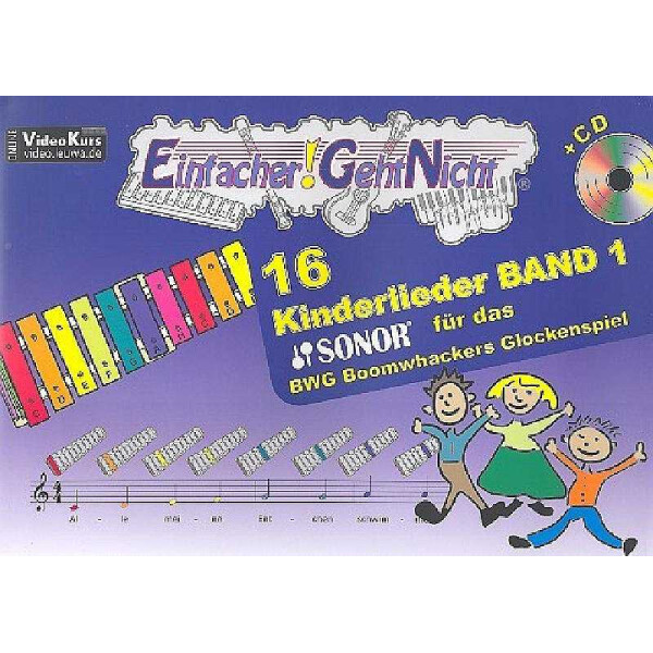16 Kinderlieder Band 1 (+CD)