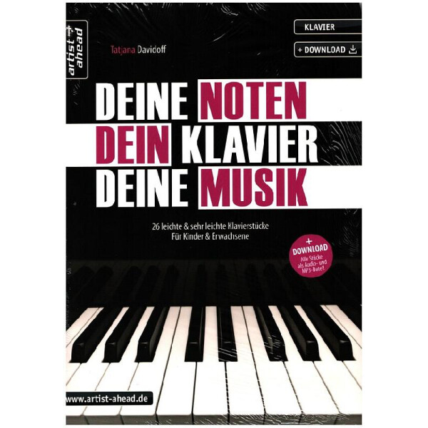 Deine Noten - Dein Klavier - Deine Musik (+Download)