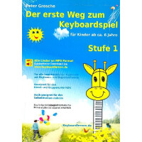 Der erste Weg zum Keyboardspiel Stufe 1 (+Download)