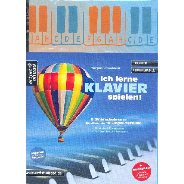 Ich lerne Klavier spielen (+Online Audio)