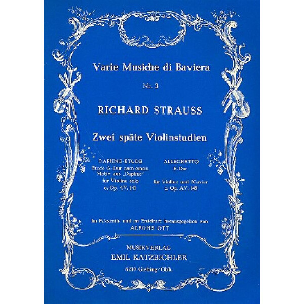 Daphne Etüde G-Dur o.Op. AV141  -