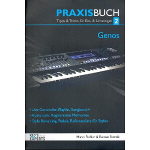 Das Praxisbuch f&uuml;r Yamaha Genos Band 2