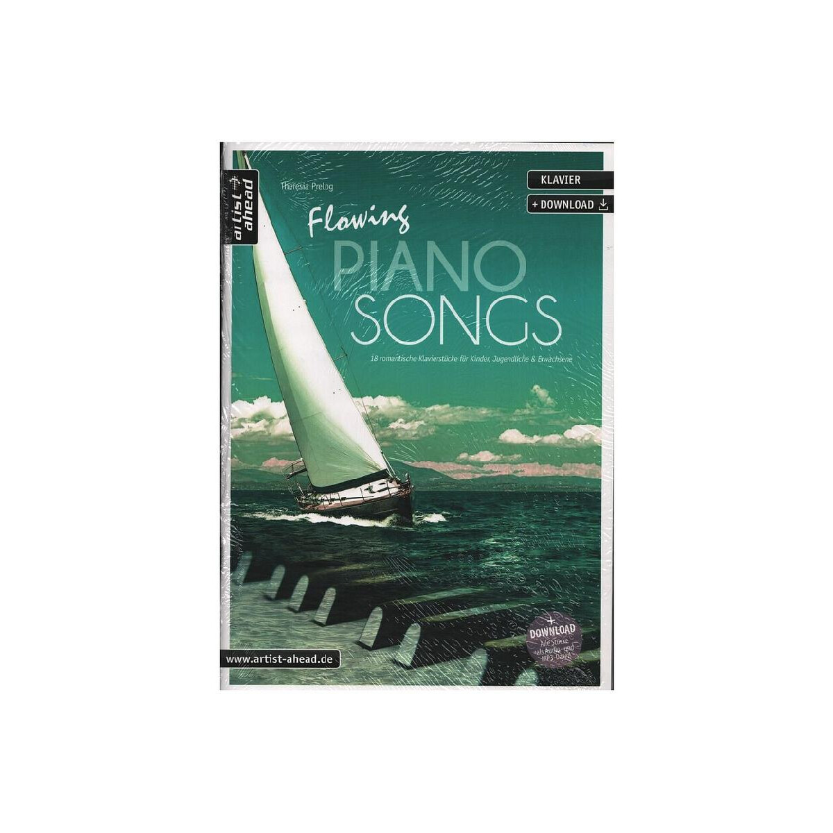 Flowing Piano Songs (+Online Audio) box