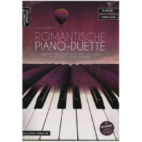Romantische Piano-Duette (+Online Audio)