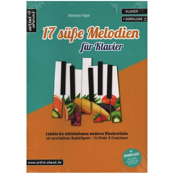 17 süße Melodien (+Online Audio)