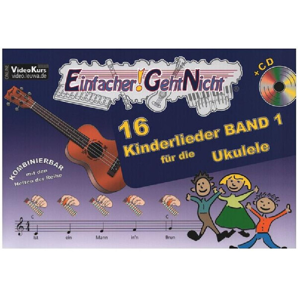 Einfacher geht nicht - 16 Kinderlieder Band 1 (+CD)