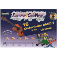 Einfacher geht nicht - 16 Kinderlieder Band 1 (+CD)