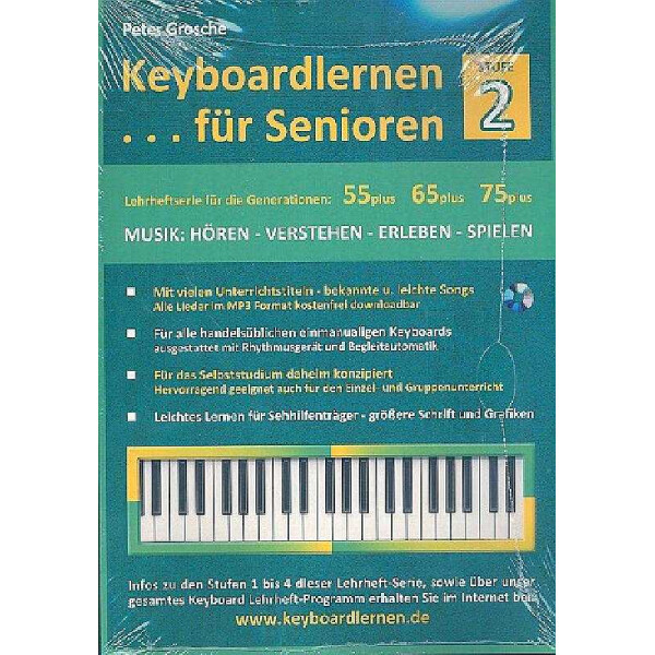 Keyboard lernen für Senioren Band 2