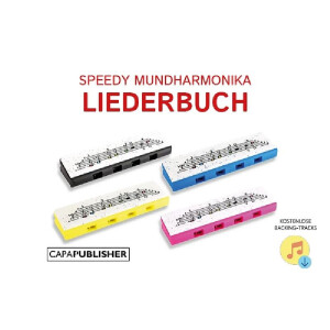Speedy Mundharmonika Liederbuch (+Online Audio)