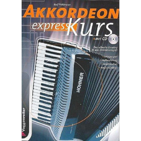 Akkordeon-Express-Kurs (+CD)