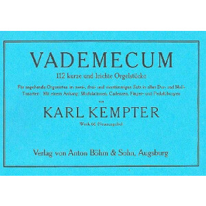 Vademecum - 112 kurze und leichte Orgelstücke
