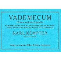 Vademecum - 112 kurze und leichte Orgelstücke
