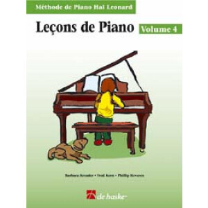 Méthode de piano Hal Leonard vol.4 - Lecons (+CD)