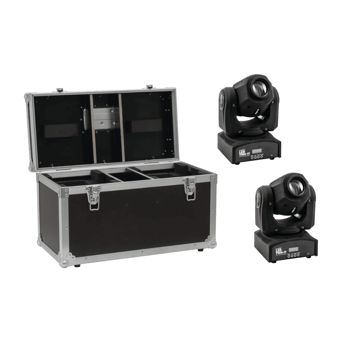 Eurolite Set 2x LED TMH-17 Spot + Case