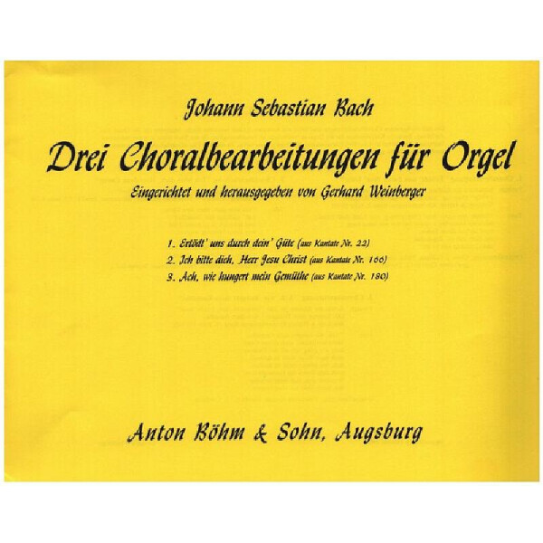 3 Choralbearbeitungen