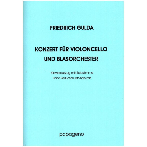 Konzert für Violoncello und Blasorchester