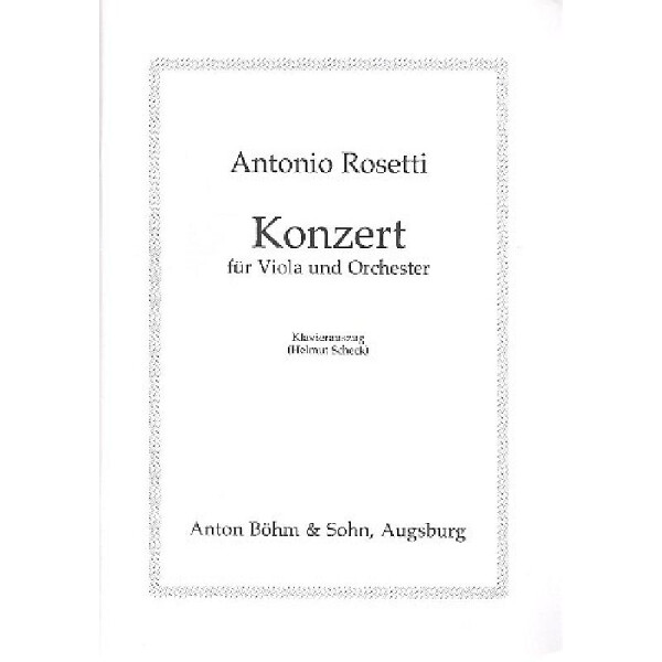 Konzert für Viola und Orchester
