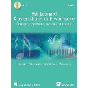 Hal Leonard Klavierschule für Erwachsene Band 2 (+ 2...