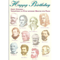 Happy Birthday - Variationen im Stile großer Meister