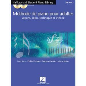 Méthode de piano pour adults vol.1 (+2CDs)