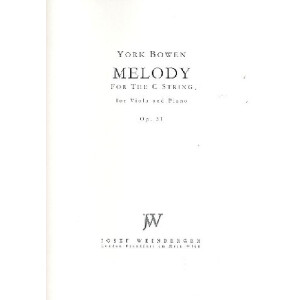 Melody for the C String op. 51