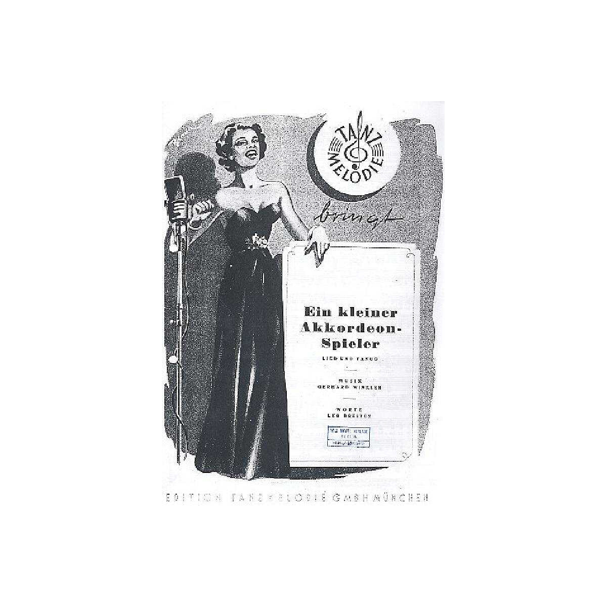Ein kleiner Akkordeonspieler box